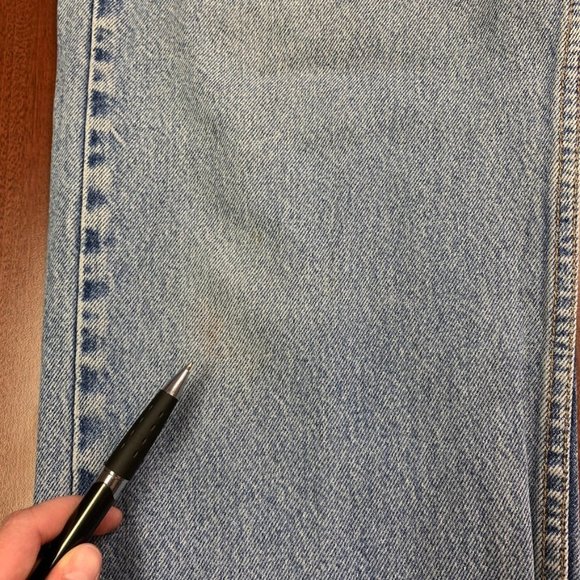 Men's Vintage 505 Levi's High Rise Orange Tag - Picture 7 of 10